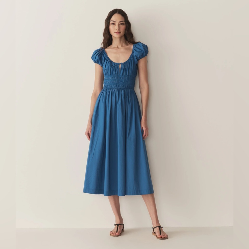 Doen Quinn Dress NWT Soft Cobalt
